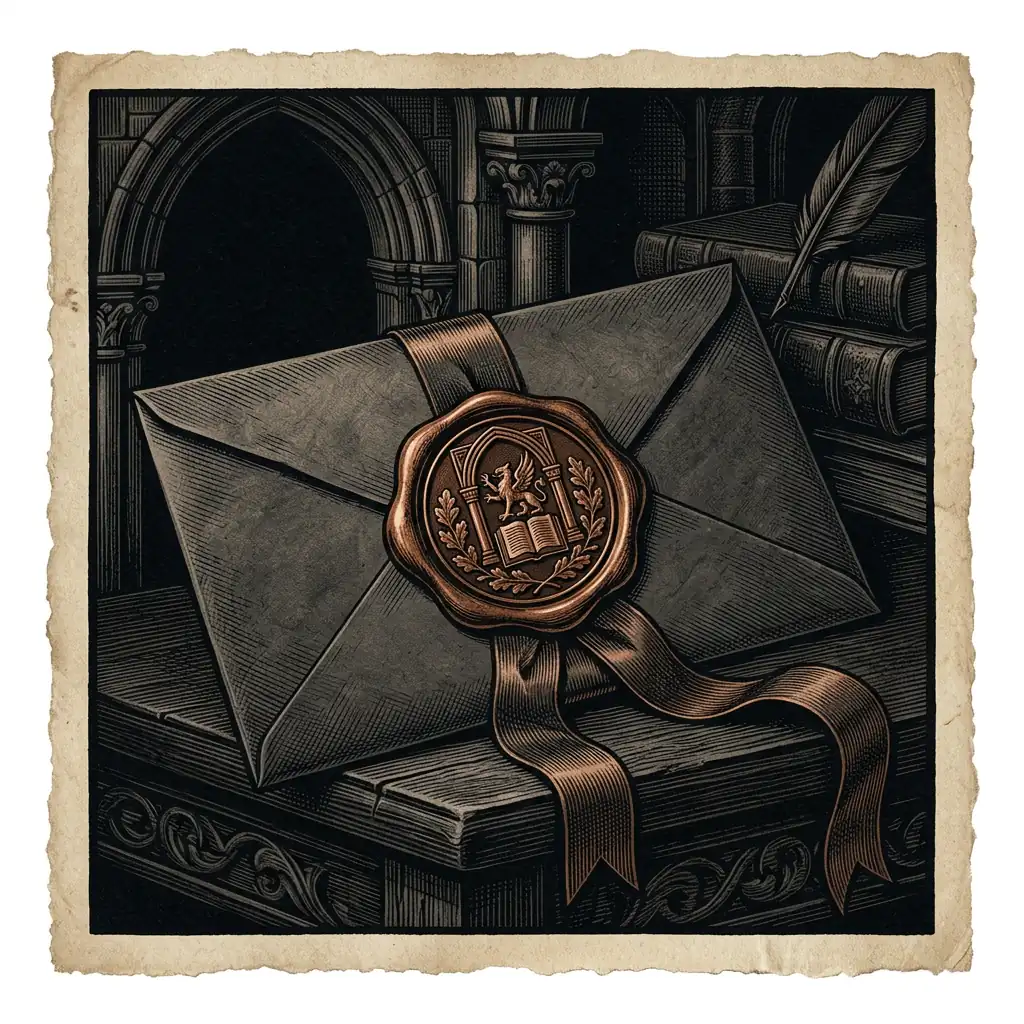 secret societies dark archival illustration