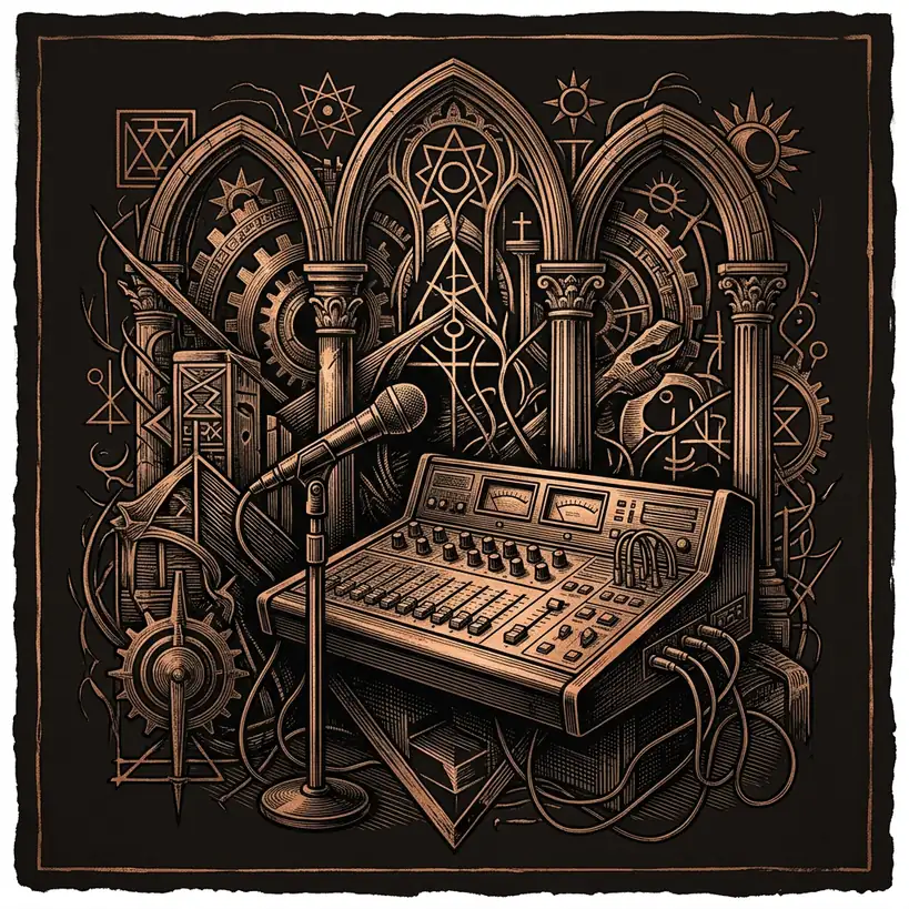 william cooper dark archival illustration