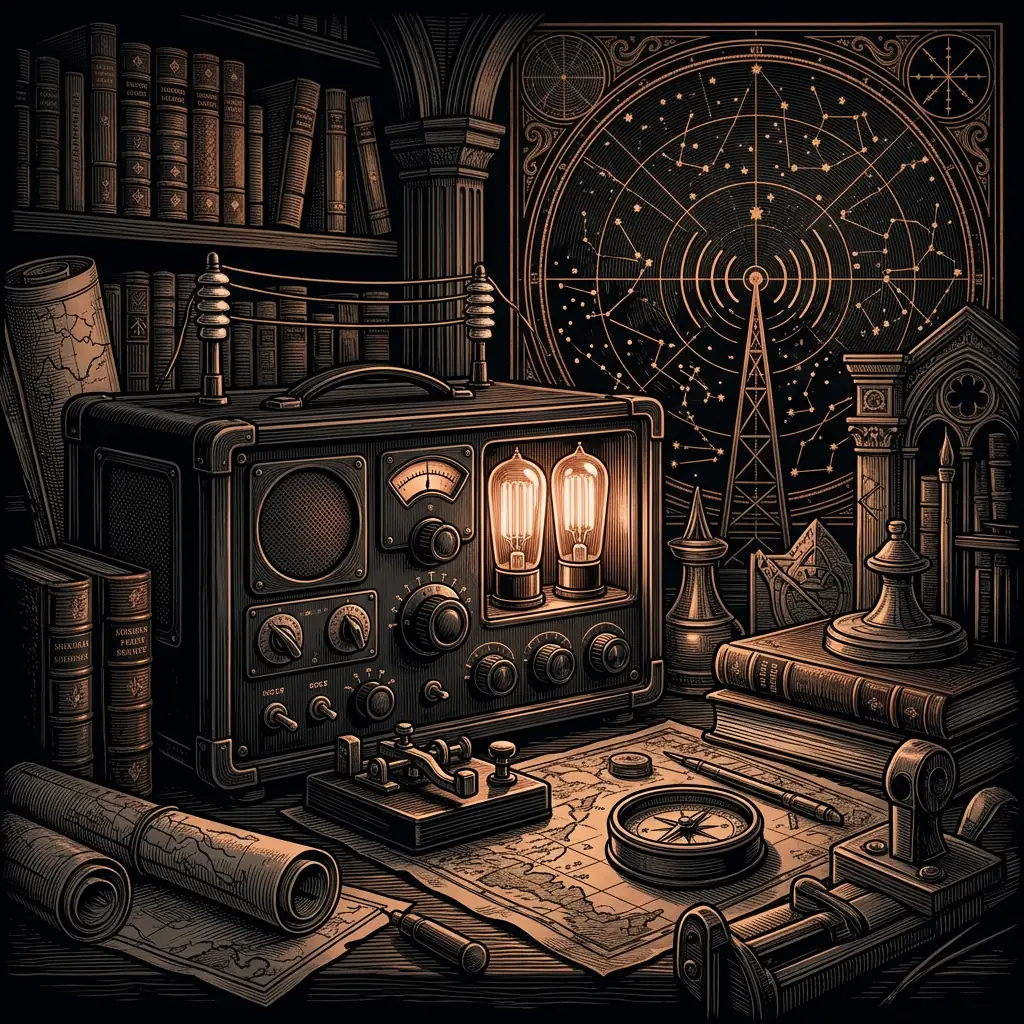william cooper dark archival illustration