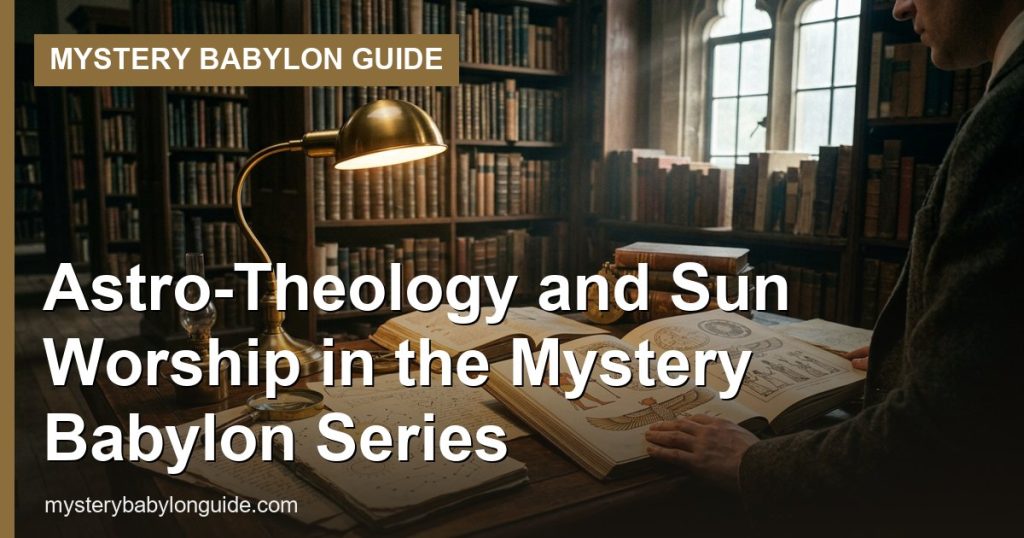 Astro-Theology and Sun Worship in the Mystery Babylon Series - Mystery Babylon Guide
