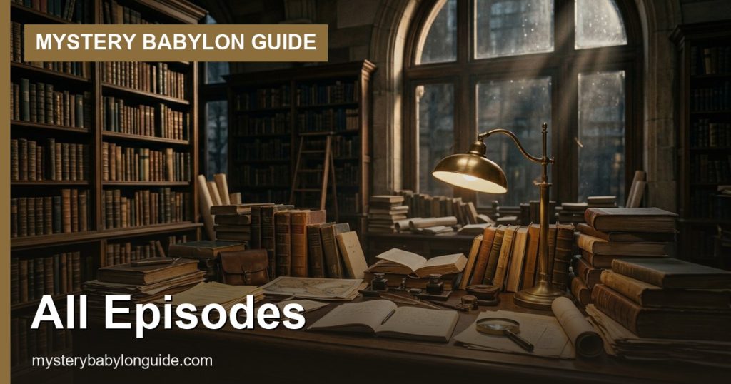 All Episodes - Mystery Babylon Guide