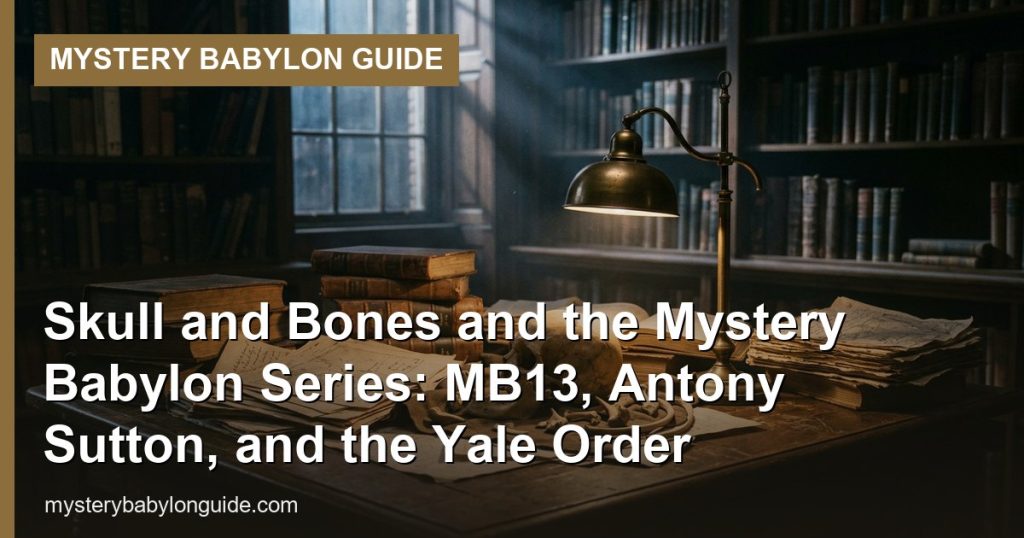 Skull and Bones and the Mystery Babylon Series: MB13, Antony Sutton, and the Yale Order - Mystery Babylon Guide